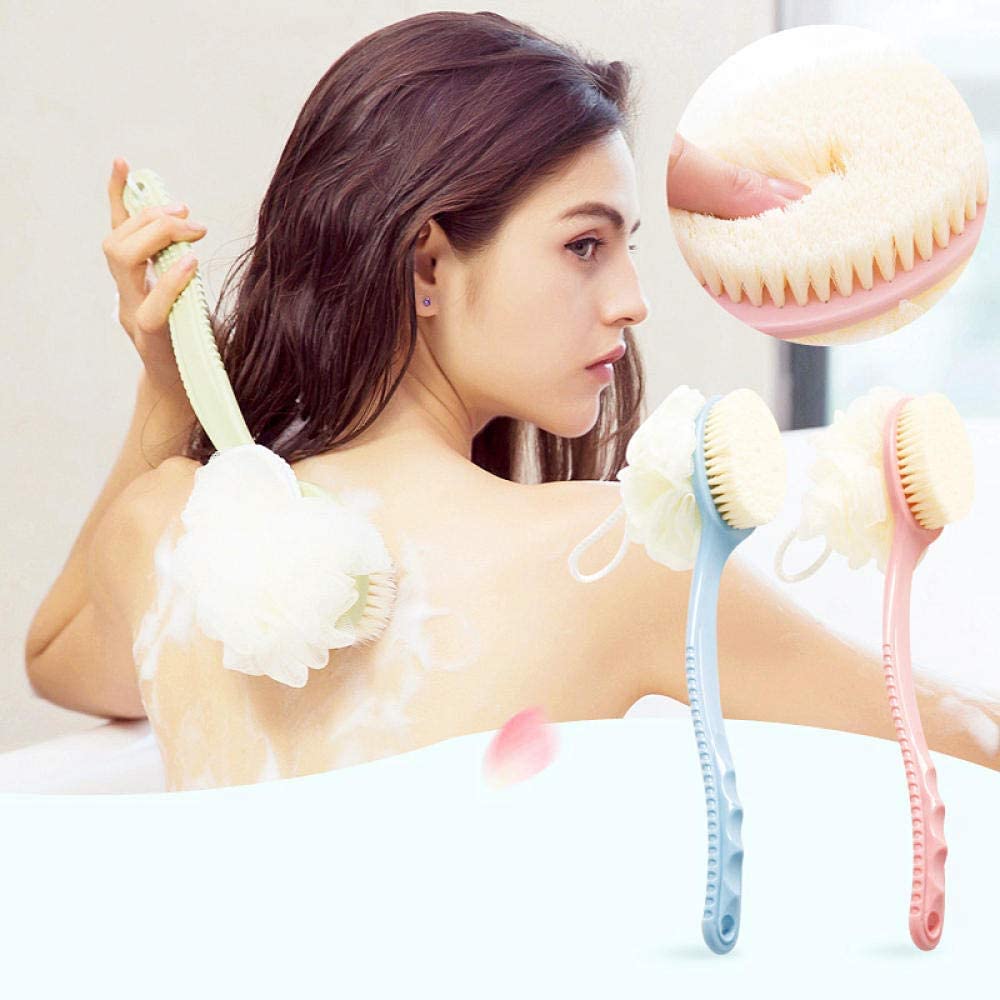 Brosse de bain à long manche – Pour dos et corps