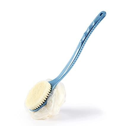 Brosse de bain à long manche – Pour dos et corps